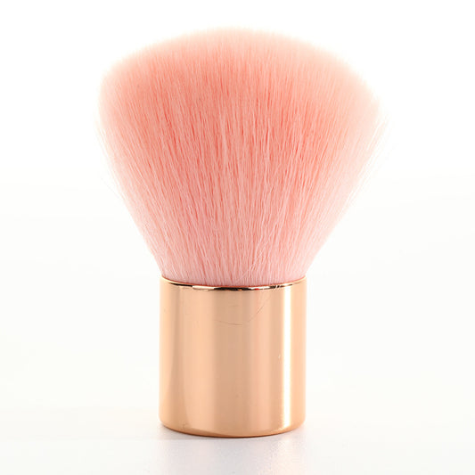 High-Quality All-Aluminum Mushroom Blush Brush
