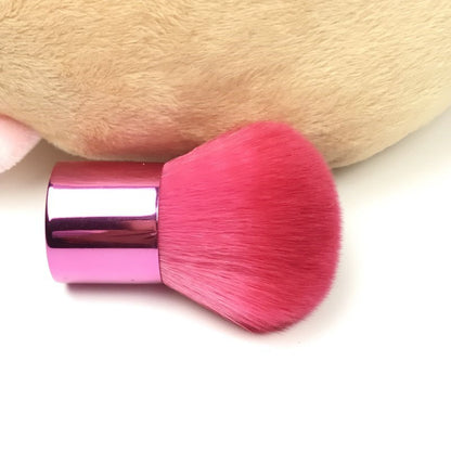 High-Quality All-Aluminum Mushroom Blush Brush