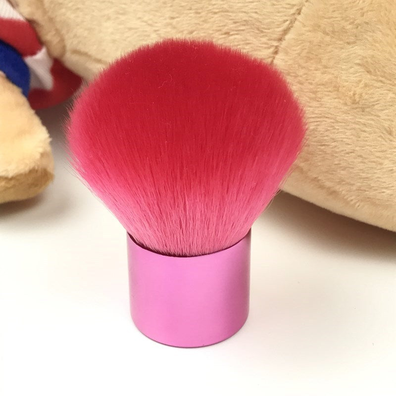 High-Quality All-Aluminum Mushroom Blush Brush