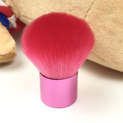 High-Quality All-Aluminum Mushroom Blush Brush