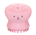 Cartoon Octopus Silicone Face Cleansing Brush
