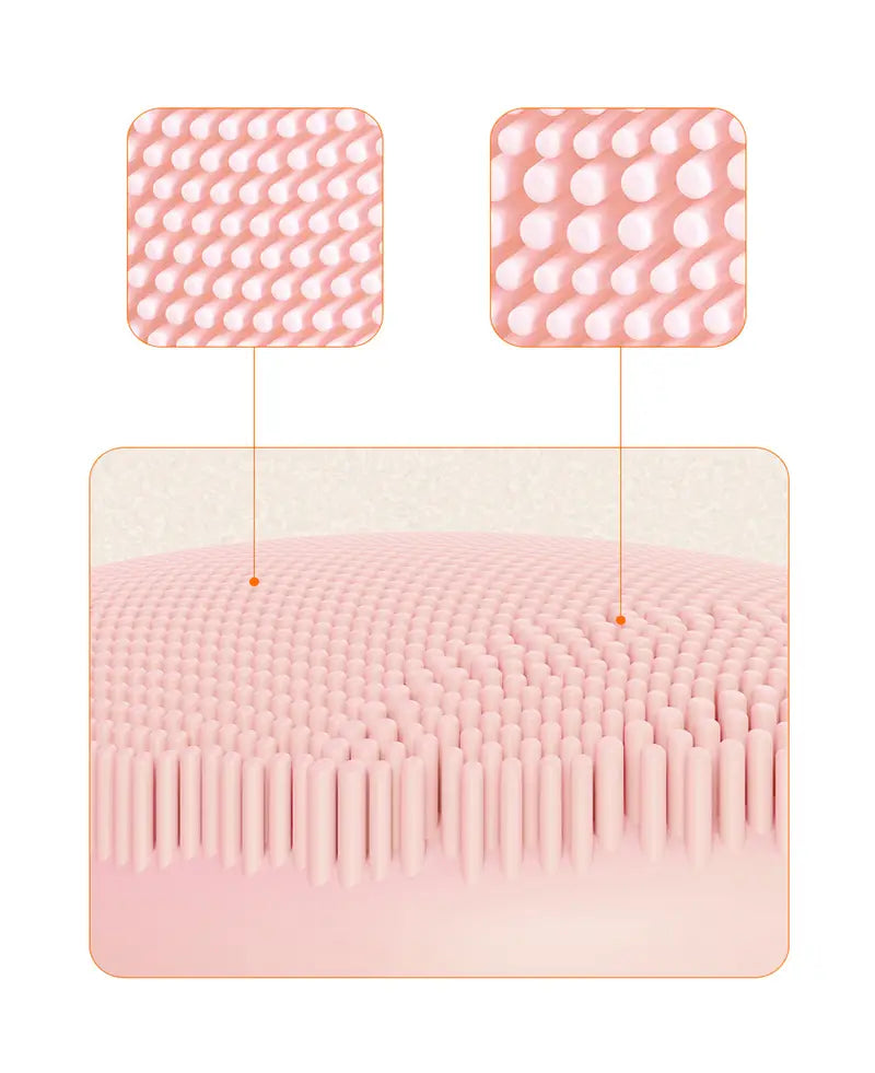 Portable Silicone Electric Facial Cleansing Brush